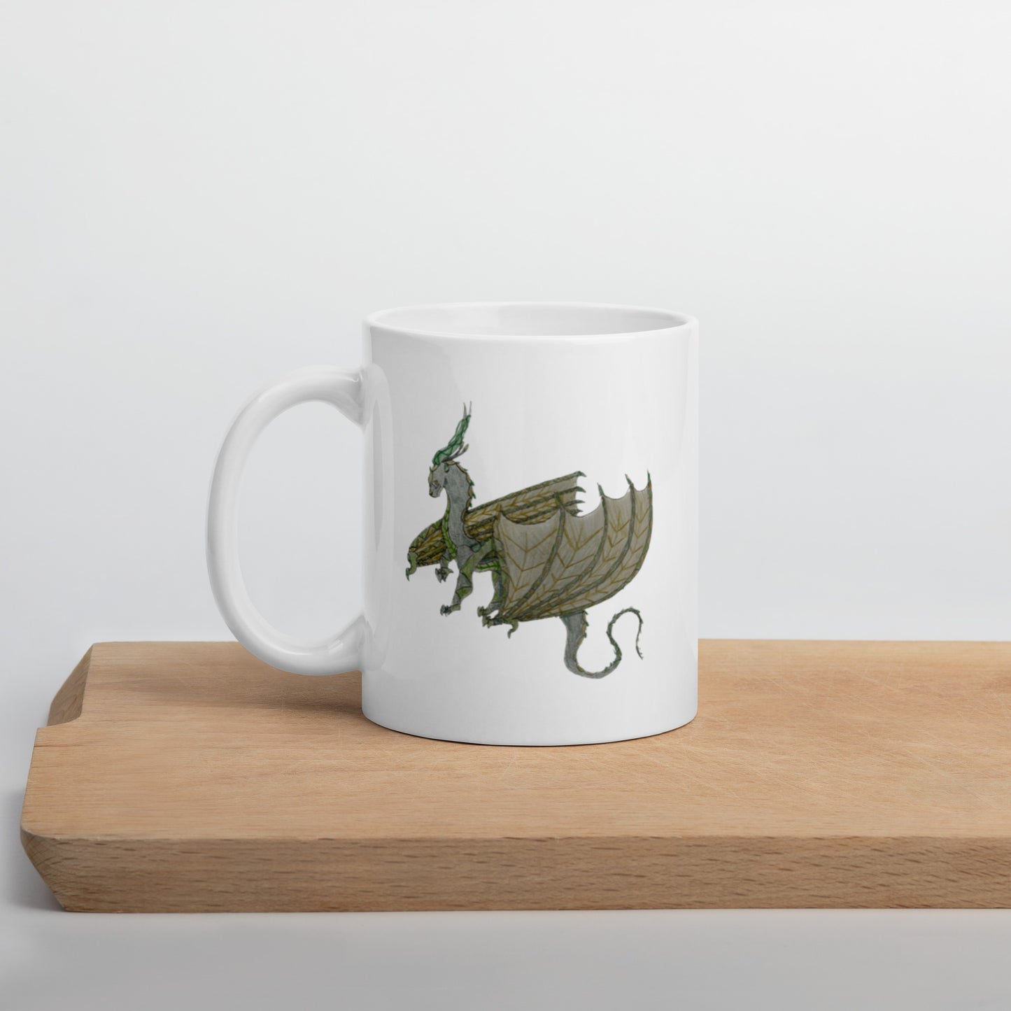 Dragon on both sides mug