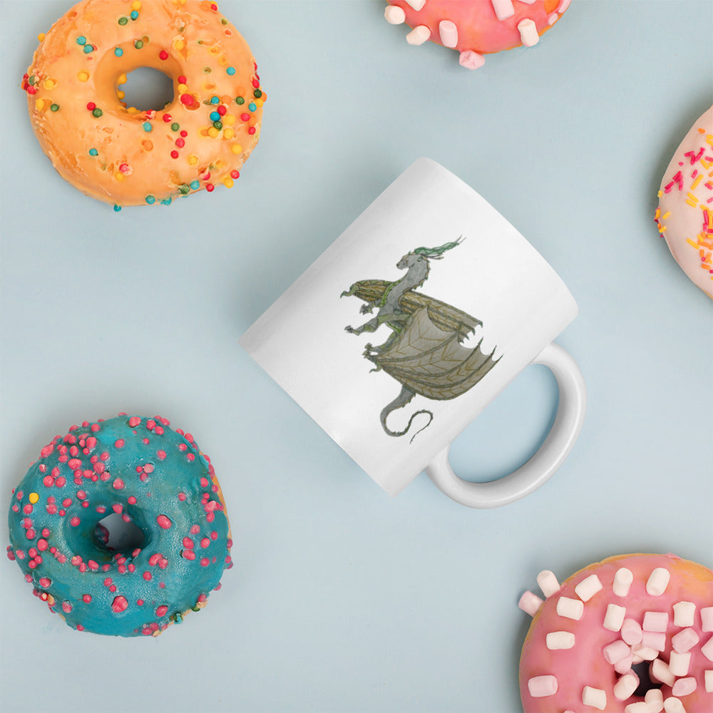 Dragon on both sides mug